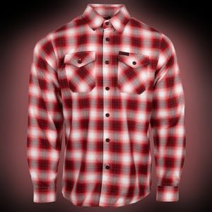 Dixxon Men's Medium Metallica Kill Em All Red & Black Flannel New In Bag W/ Tag